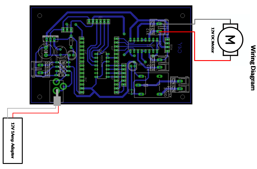 iot based dc motor speed and direction controller wiring diagram